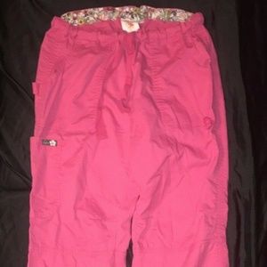 Koi Kathy Peterson women medium pink cargo pants
